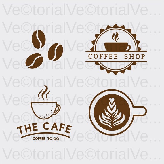 Download Svg Coffee Logo Set Coffee Label Etsy Yellowimages Mockups