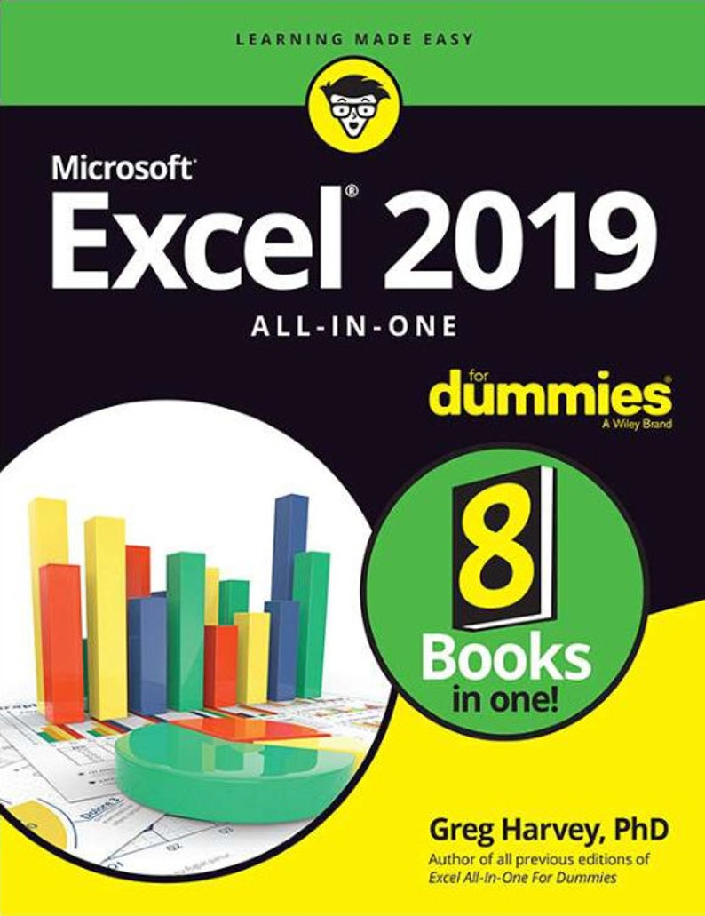 E Book Greg Harvey Excel 2019 All In One For Dummies Etsy