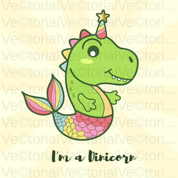 Download Svg Dinosaur Unicorn Cute Mermaid Etsy 3D SVG Files Ideas | SVG, Paper Crafts, SVG File