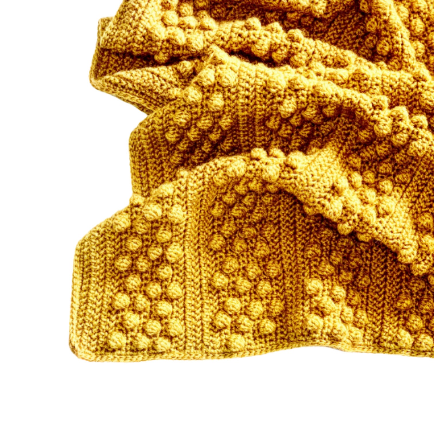 Bobble Throw Crochet Pattern Easy Crochet Blanket Pattern Etsy UK