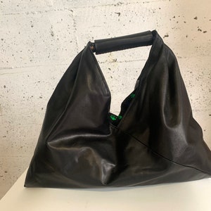 Soft leather handbag