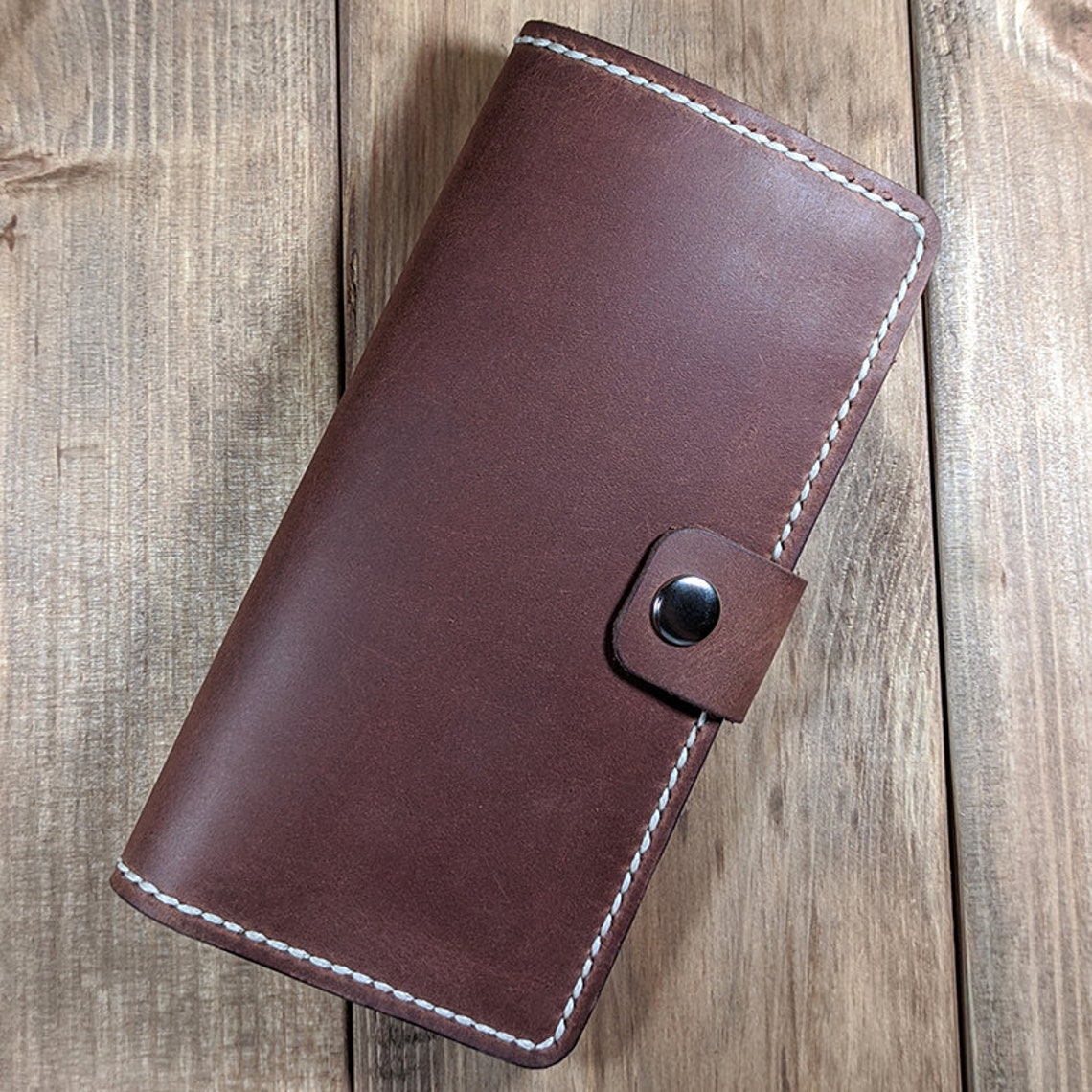 Leather Checkbook Cover Mens Checkbook Cover Checkbook Etsy