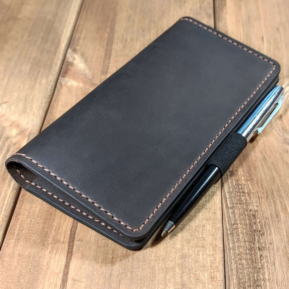 Modern Checkbook Wallet Ember Fuego