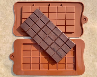 Chocolate Bar Silicone Mold | Custom Homemade Candy