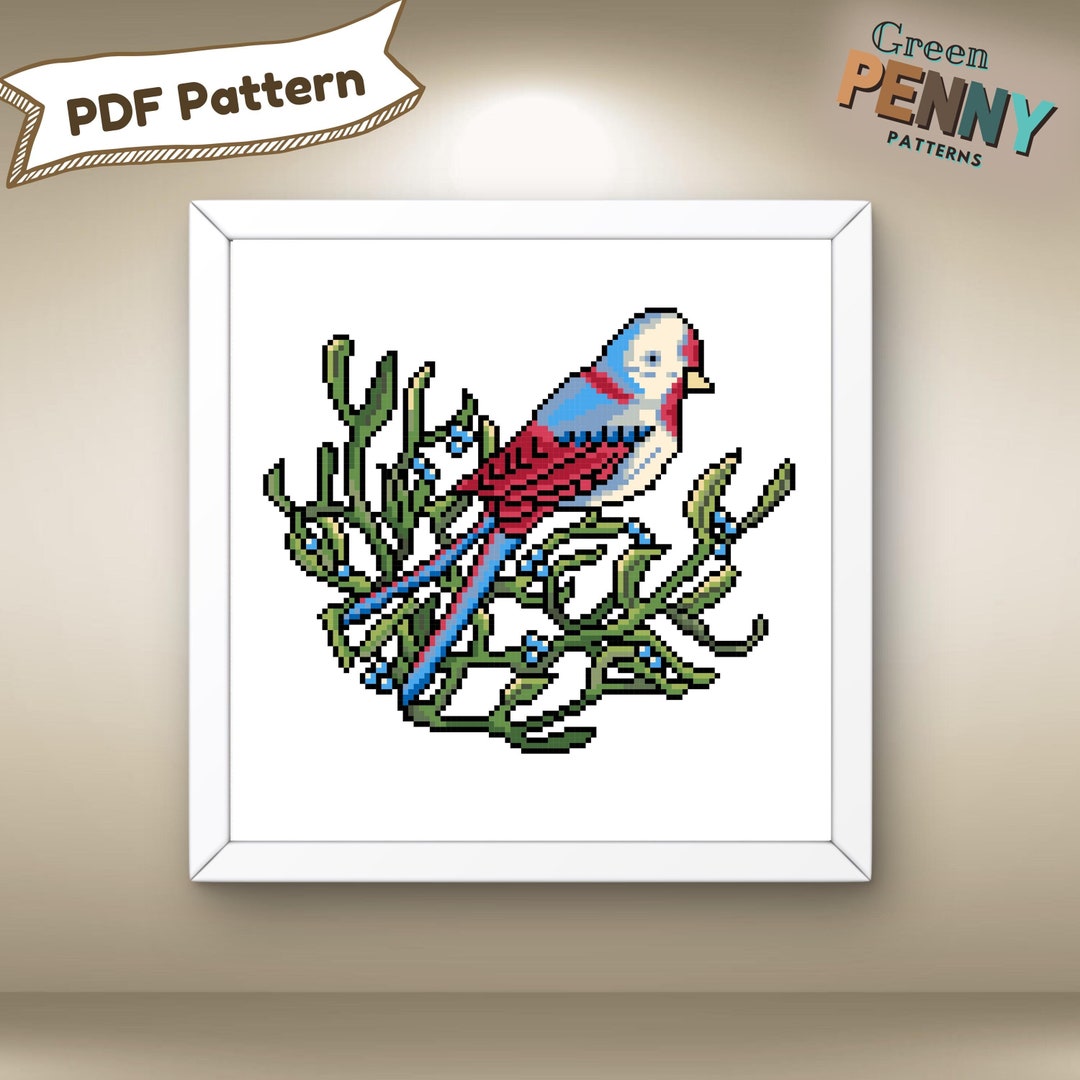 Backyard Birds: Barn Swallow - Cross Stitch Pattern, Instant Download ...