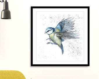 Blue Tit Stencil A5 A3 A1 A0 Tattoo Styletough Reusable 350 Micron Material Various Sizes 013 Home Decor Wall Decor Cospicon Com