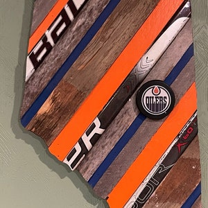 Edmonton Oilers, Custom Wood Sign, NHL Hockey, Hockey Wall Art! - Etsy