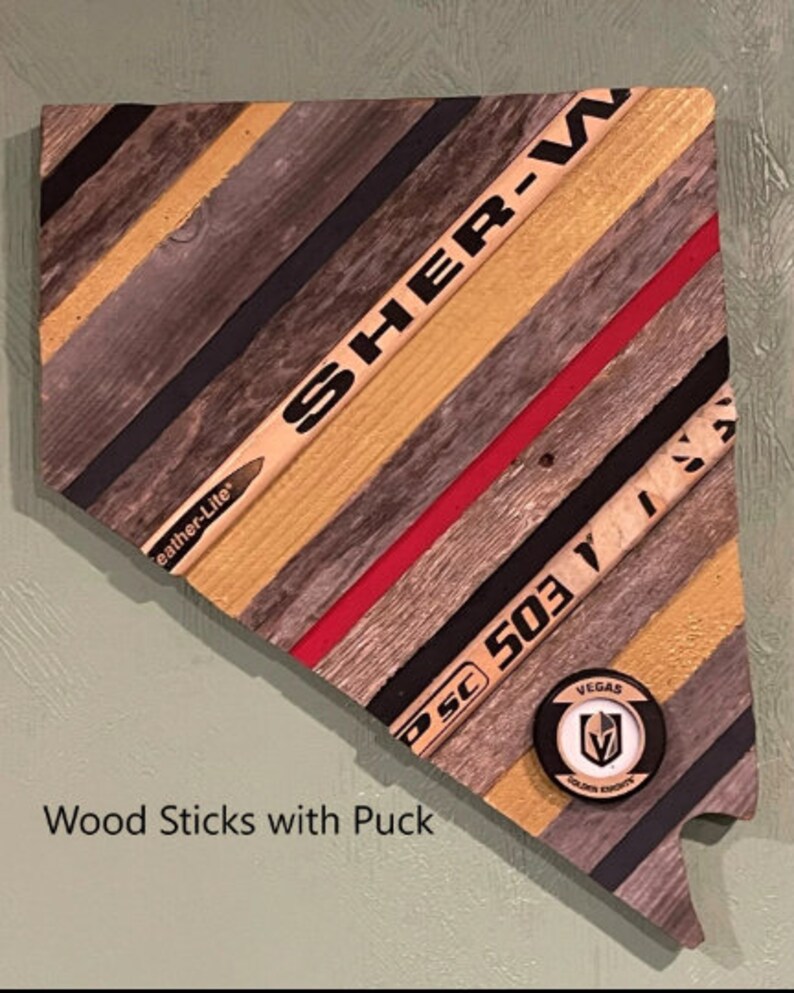 Nashville Predators NHL Rustic Wall Decor Etsy