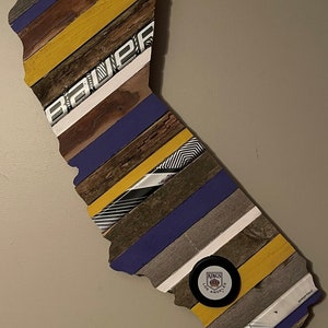 Los Angeles Kings, Custom Wood sign, NHL Hockey, Hockey Wall Art!