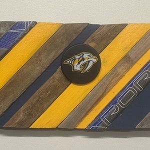 Nashville Predators NHL Rustic Wall Decor
