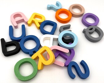 Capital alphabet letter set (English or Swedish)
