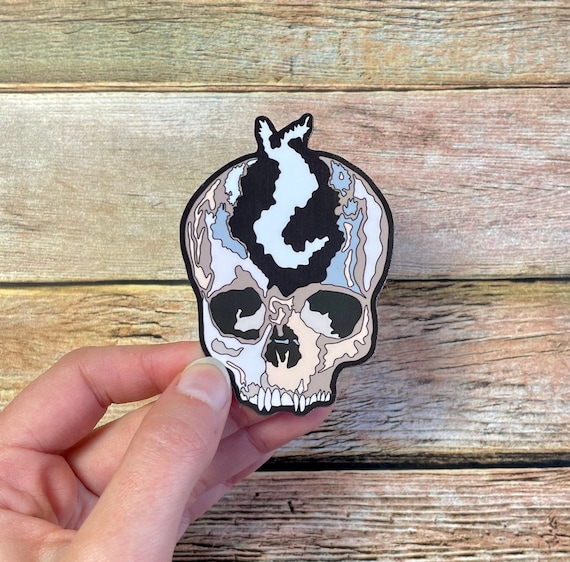 Bloodborne Madman's Knowledge Sticker, Video Game Vinyl Sticker
