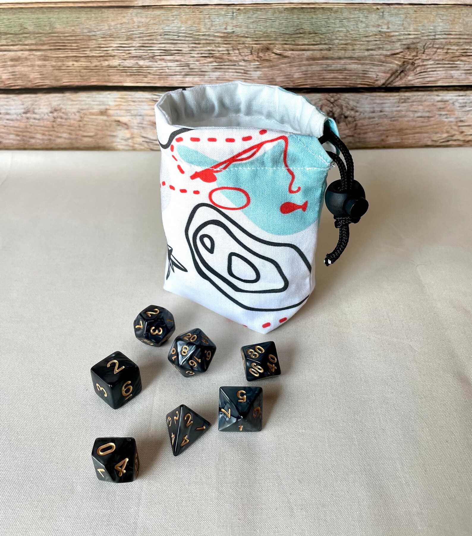 Dice bag of holding Tabletop rpg game bag Dnd gamer bag Etsy
