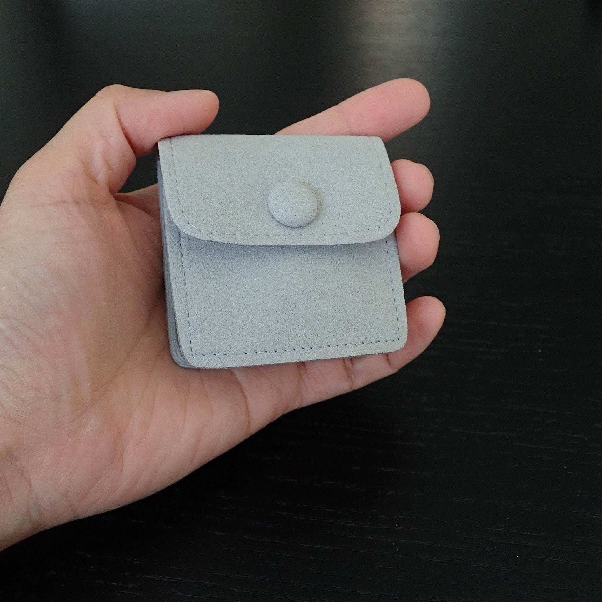 Boîte à Bijoux De Voyage Avec Sacs Transparents Pour Colliers, Boucles D'oreilles Et Plus Encore – Rangement Portable à Enrouler