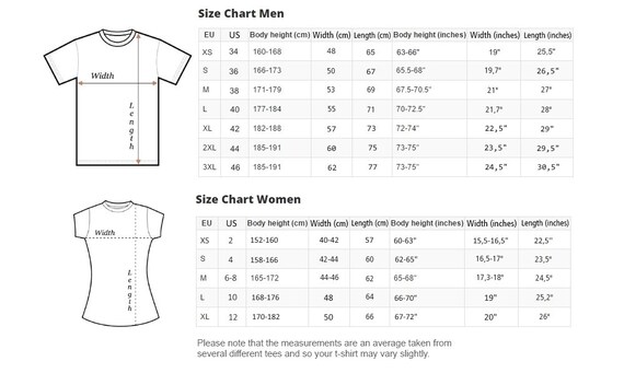 Savage X Size Chart