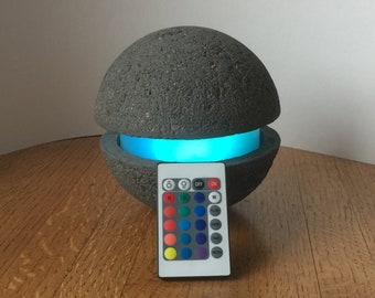 ORBit Light - Betonlampe mit Fernbedienung Batterie-LED-Licht - Wasserdicht