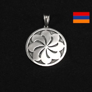 Arevakhach Armenian Eternity Sign Armenia Cross pendant