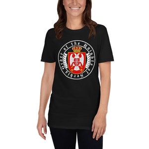 Santa Clarita Dieet Ridders van Servië Softstyle Unisex T-shirt met korte mouwen