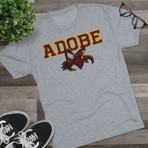 The Good Place Adobe High School Mascot Eleanor Scorpiodie Scorpiode Tri-Blend Crew Tee