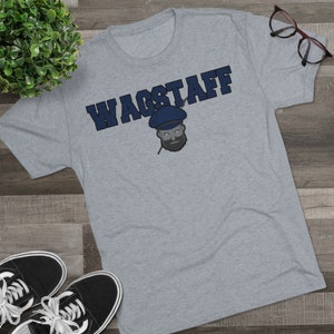 Wagstaff Whalers Mascot Unisex Premium Tri-Blend Crew Tee
