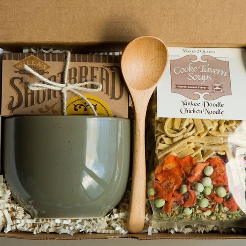 Comfort Soup Box Get Well Soon Soup Box Chicken Noodle Soup Etsy