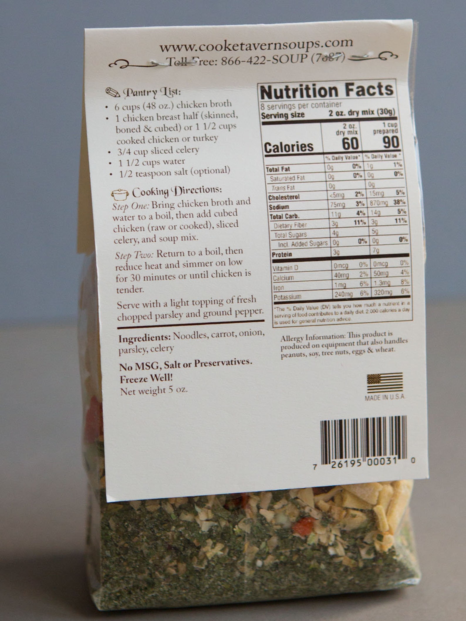 Chicken Noodle Soup Gift Box Get Better Soon Care Package Etsy