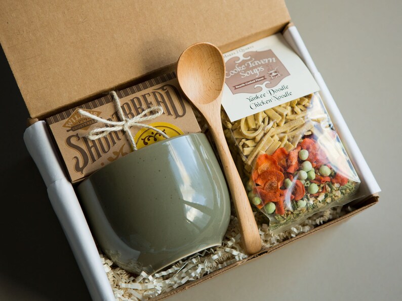 Comfort Soup Box Get Well Soon Soup Box Chicken Noodle Soup Etsy