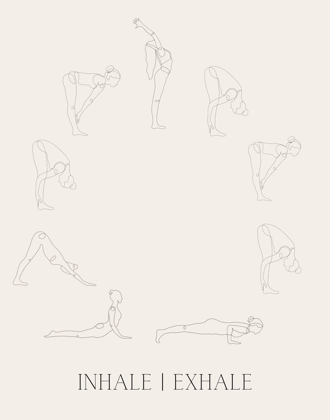 Digital Download Wall Decor Printables Yoga Decor Yoga Sun Sal Etsy