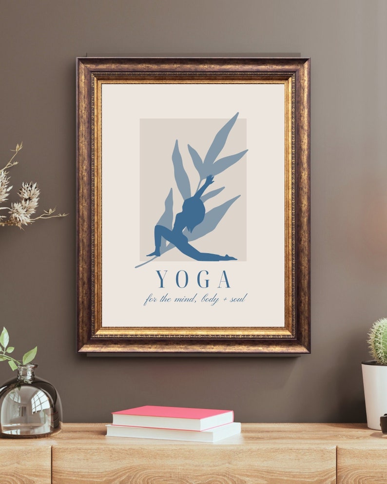 Digital Download Wall Decor Yoga Decor Yoga Printable Yoga - Etsy