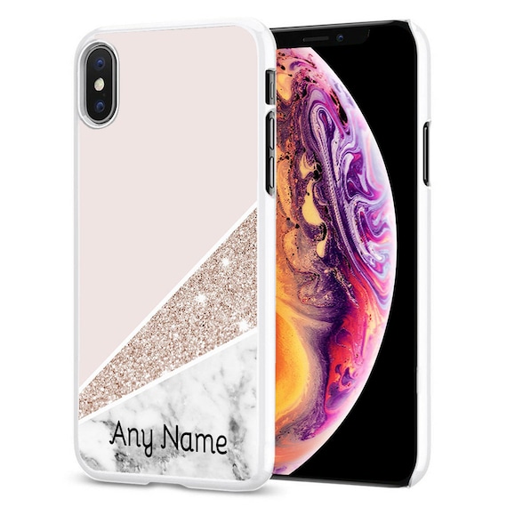 Galaxy S10 Pus PERSONALISED Hard Case Initials Monogram /& Marble cover for galaxy S10E iPhone Xs Xs Plus Xr Case GLITTER Effect 0477