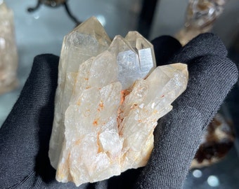 Kundalini Citrine Cluster (Natural Citrine) healing crystal