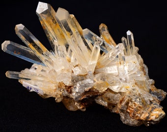 Mango Quartz Cluster (Quartz & Halloysite) - Colombia