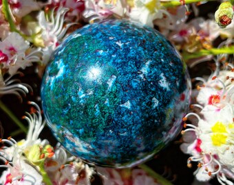 Chrysocolla A Grade Sphere