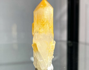 Mango Quartz Point / Quartz With Halloysite - Rare - New Find