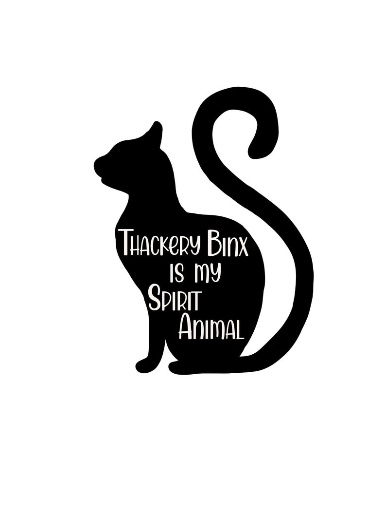 Hocus Pocus Thackery Binx SVG PNG files | Etsy