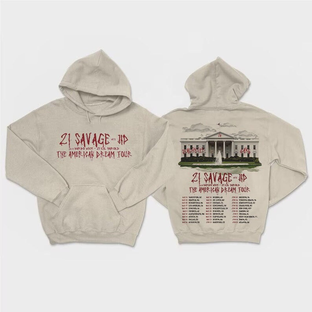 21 Savage the American Dream Tour 2024 Shirt, 21 Savage Fan Shirt, 21