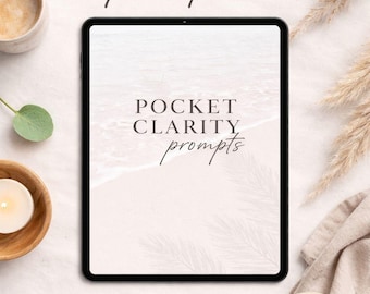 Journaling Prompts for Mental Clarity | Printable Self Reflection Prompts | Instant Download
