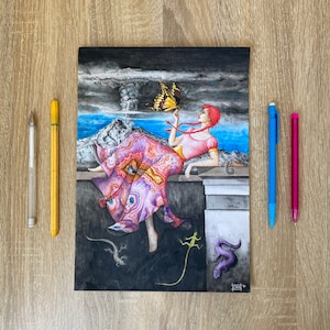 Cora | Original Artwork | Watercolour Illustration