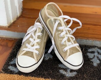 converse clear material