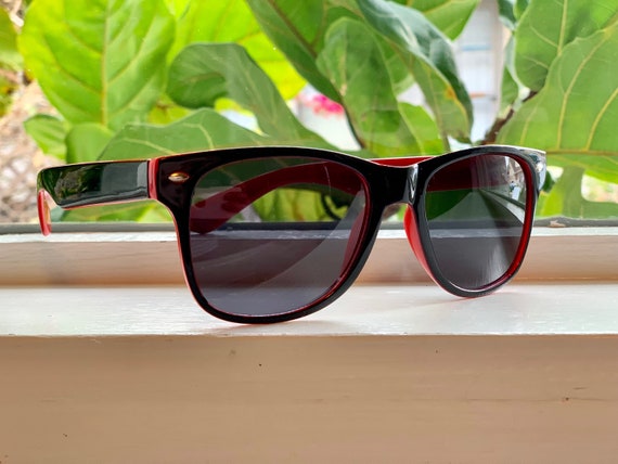 reebok sunglasses red