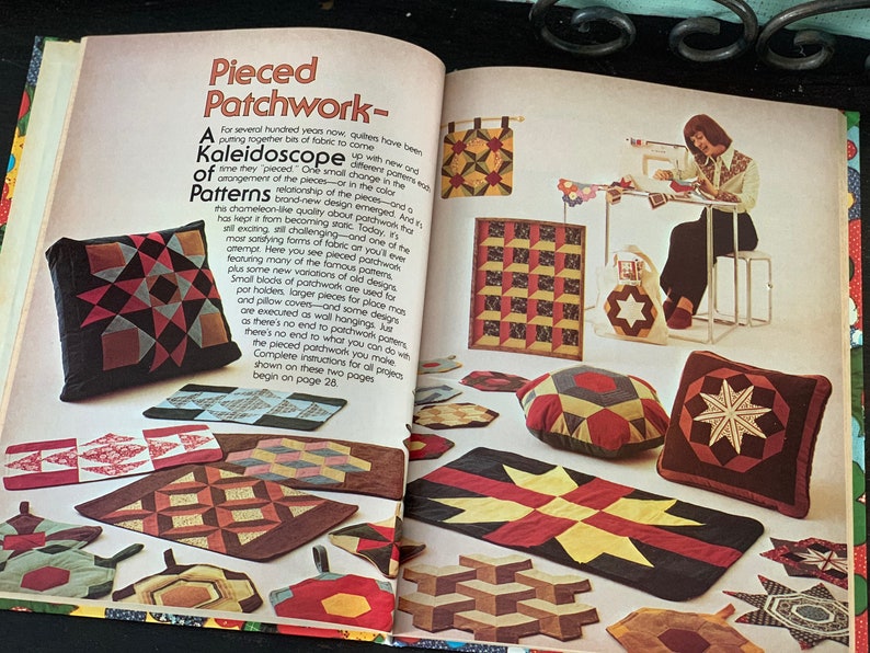 Better Homes and Gardens Patchwork & Quilting Book 1977 | Etsy