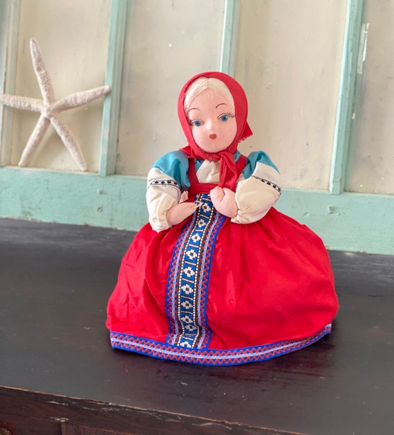 Poupee poupee russe vintage et faite a la main poupee russe en tissu poupee bebe vintage poupee bebe douce bebe poupee ancienne poupee en peluche jouet vintage Etsy France