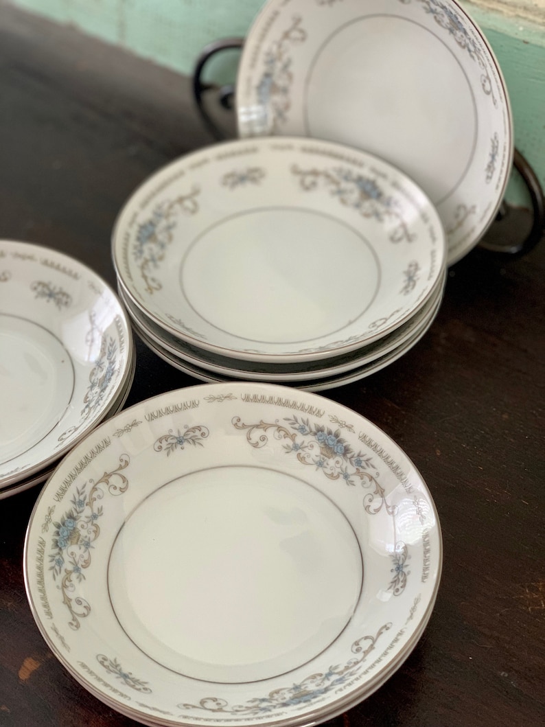 Wade China Diane Dessert Bowls Made in Japan Vintage Serving Diane