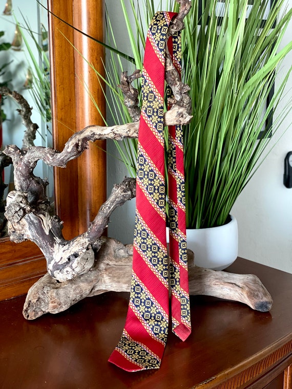 Vintage Necktie, 1940s Haband's Vintage Tie, Swan… - image 7