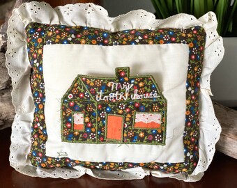 Tooth Fairy Pillow, Vintage and Hand Crafted Tooth Fairy Pillow, Vintage Pillow for Lost Tooth, Gift for Child, Vintage Kids Rooms Decor