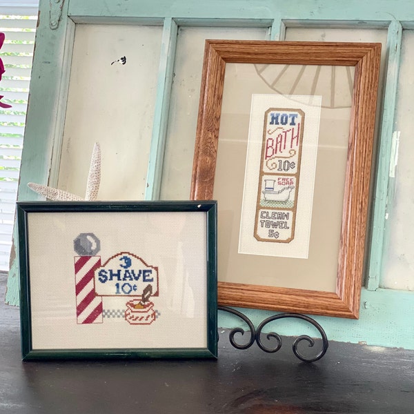 Retro Bathroom Decor Etsy