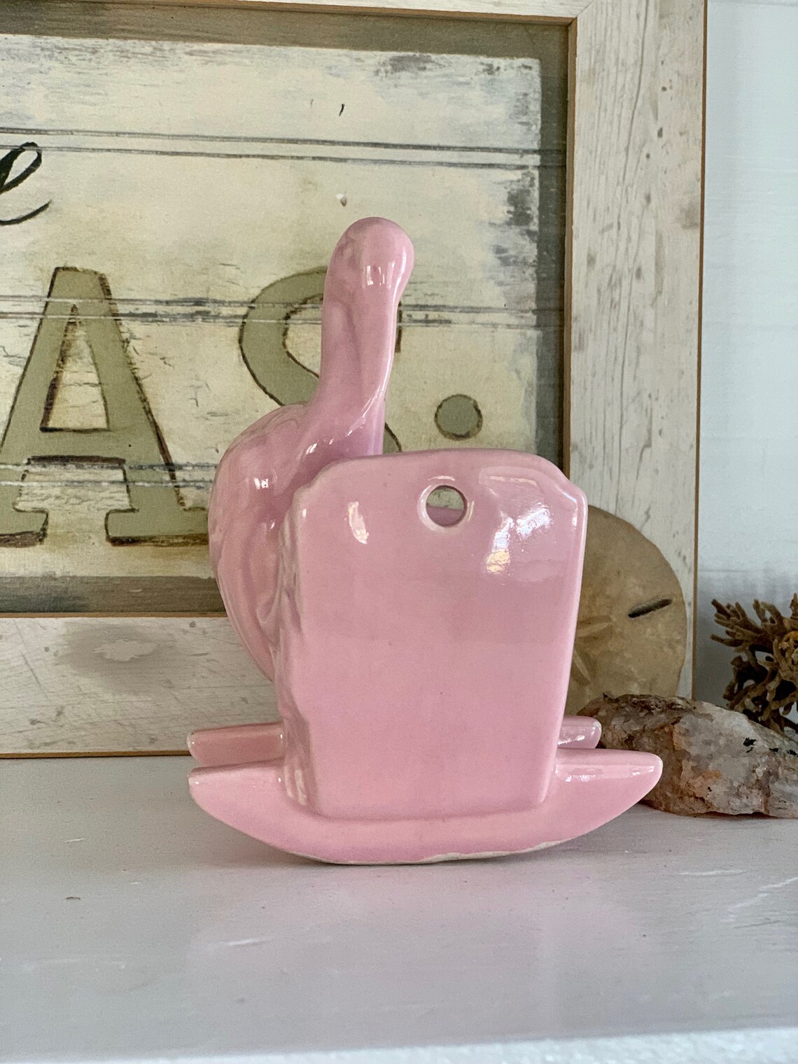 haeger stork planter