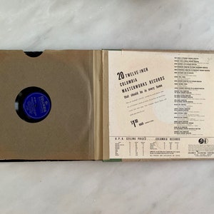 Record Book Columbia Masterworks Emperor Beethoven Piano - Etsy