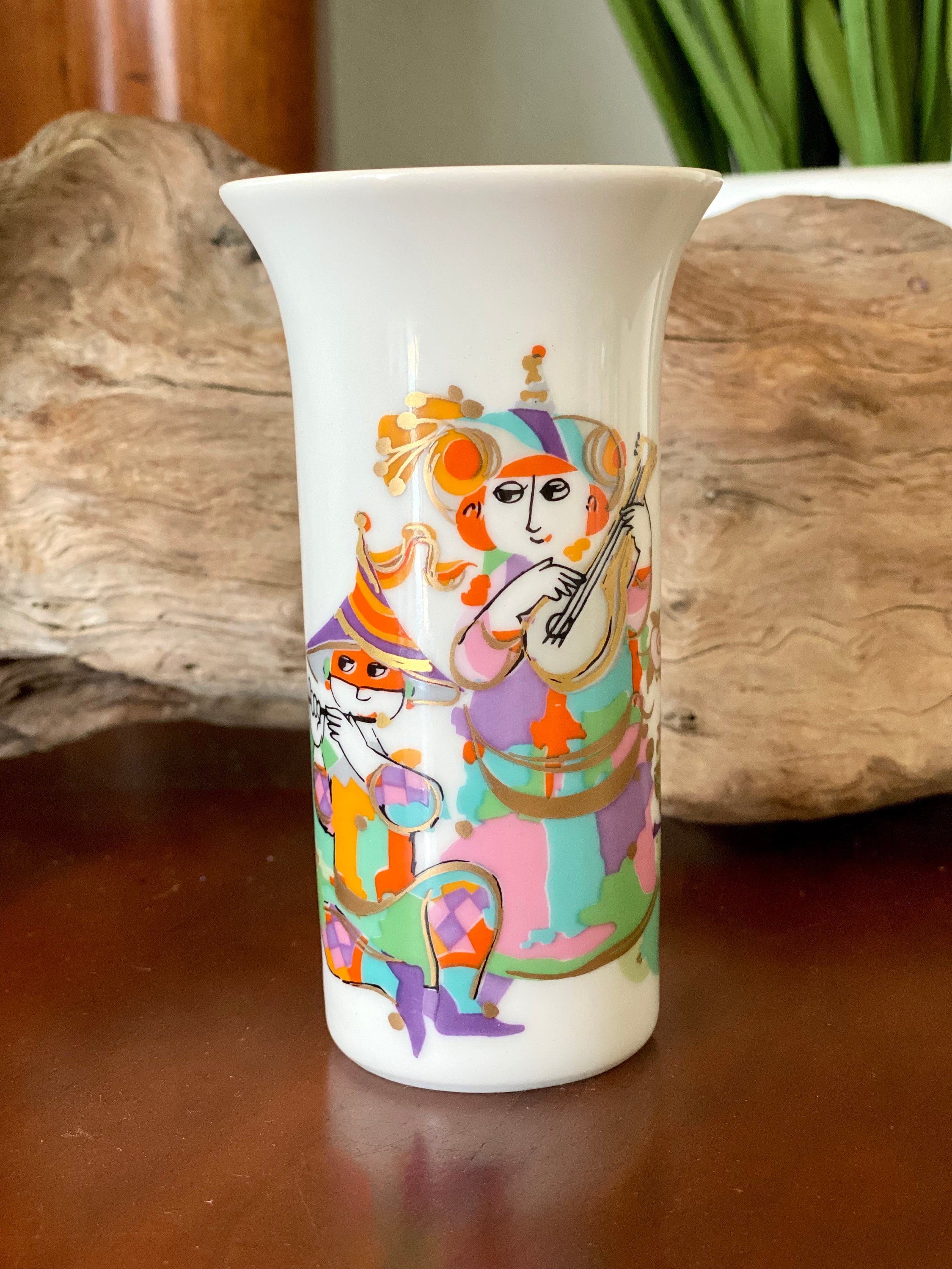 Vase or Home Decor, Vintage Rosenthal Audio Line by Bjorn Wiinlad