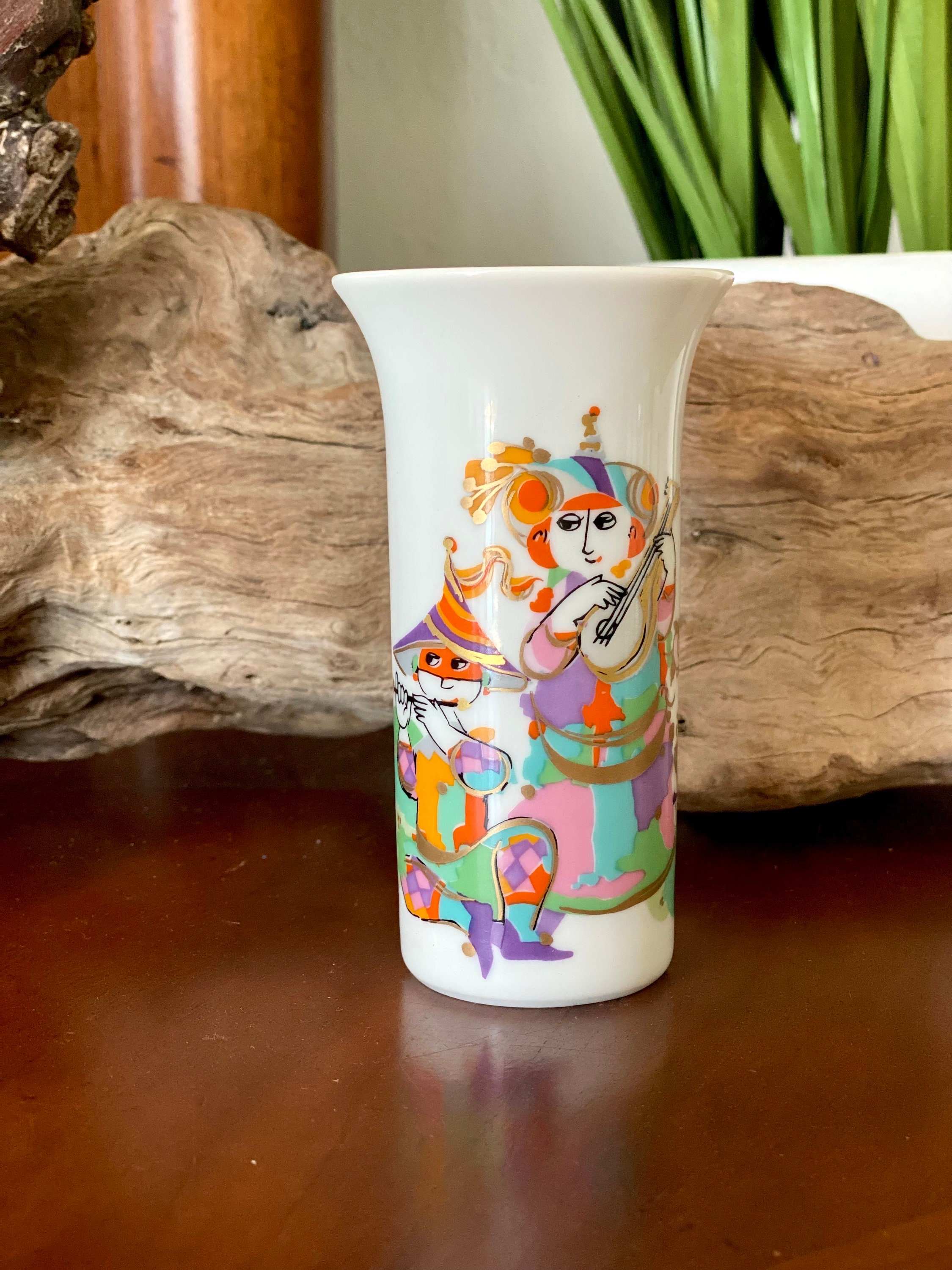 Vase or Home Decor, Vintage Rosenthal Audio Line by Bjorn Wiinlad